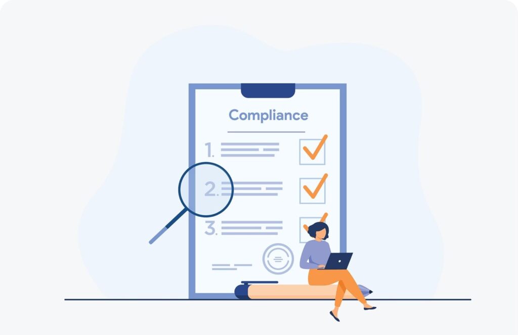 A person sitting on a clipboard with a computerAI-generated content may be incorrect.